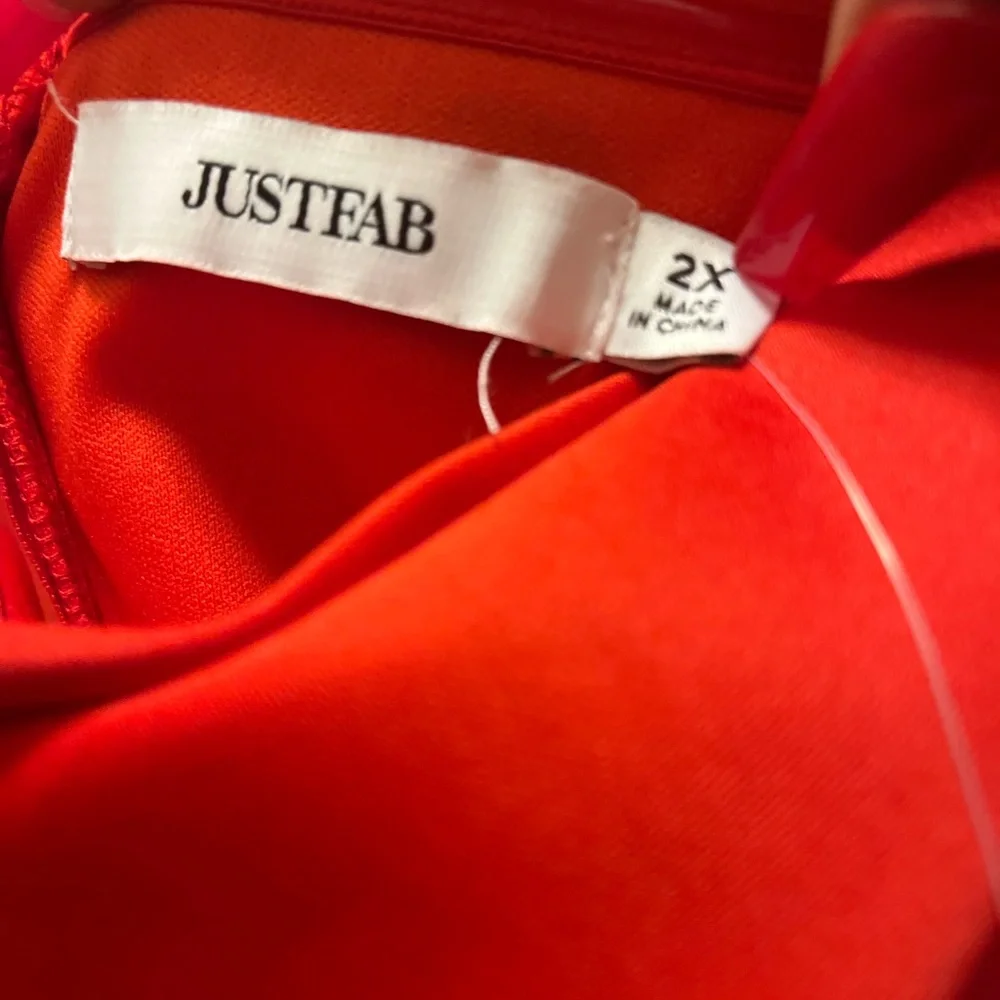 Red After Five Dress - Picture 2 of 4